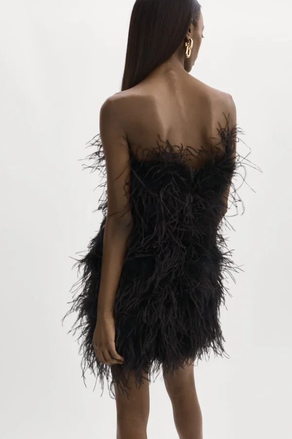 LAMARQUE Dresses | TRIANA | Feather Dress Black