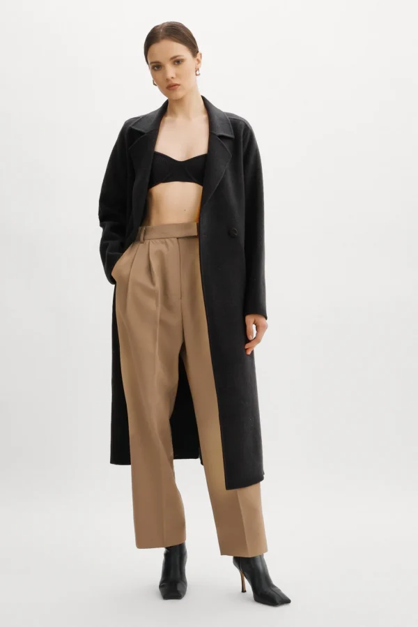 LAMARQUE Coats&Jackets | VANESSA | Wool Coat Black