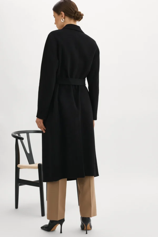 LAMARQUE Coats&Jackets | VANESSA | Wool Coat Black