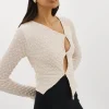 LAMARQUE Tops | VENERA | Cut-Out Top Off White