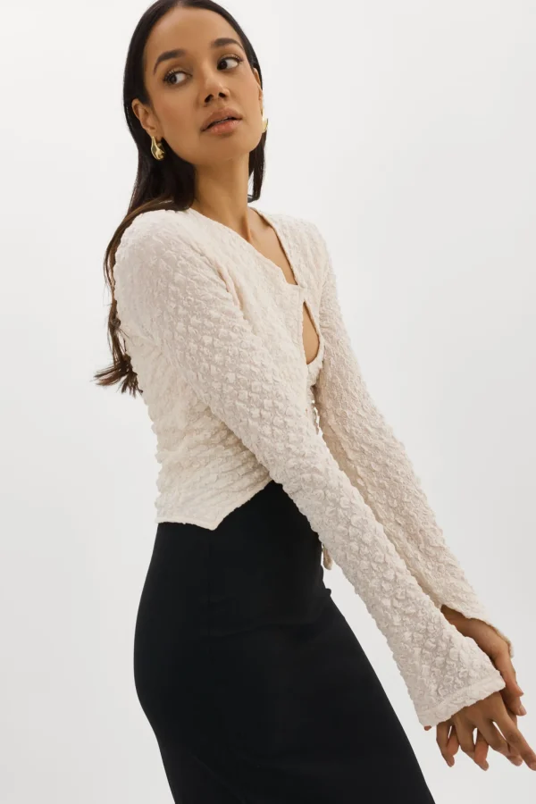 LAMARQUE Tops | VENERA | Cut-Out Top Off White