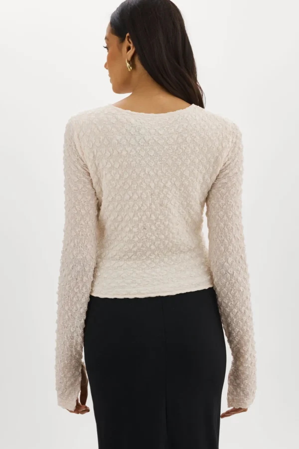 LAMARQUE Tops | VENERA | Cut-Out Top Off White