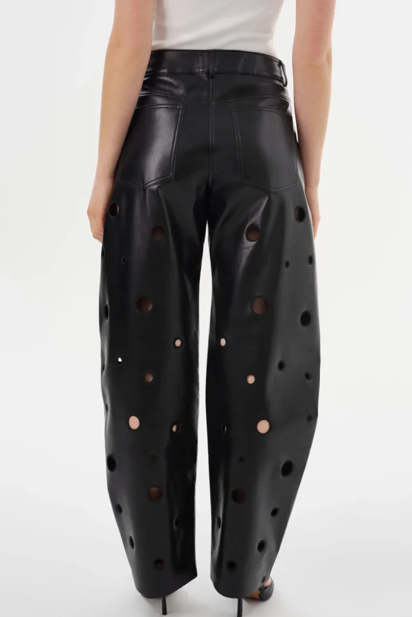 LAMARQUE Pants&Shorts | VENTANA | Recycled Leather Pants Black