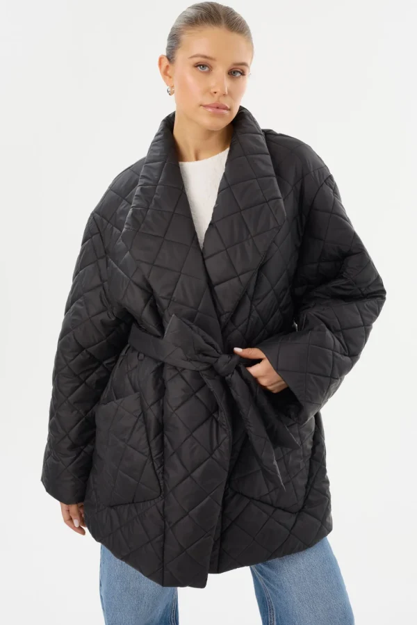 LAMARQUE Coats&Jackets | VERICA | Quilted Jacket Black