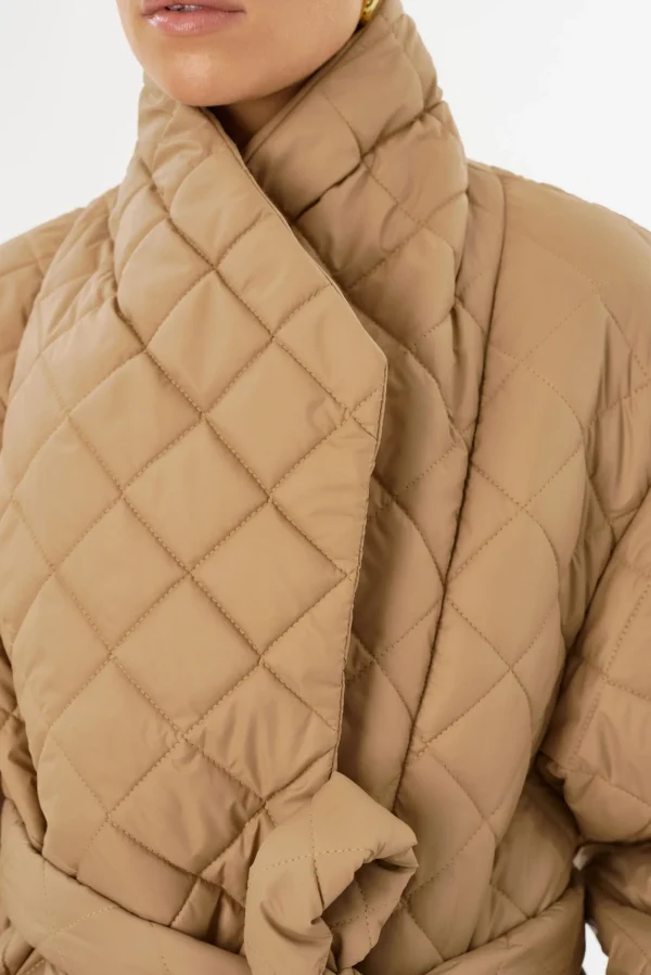 LAMARQUE Coats&Jackets | VERICA | Quilted Jacket Mocha
