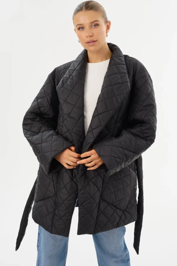 LAMARQUE Coats&Jackets | VERICA | Quilted Jacket Black