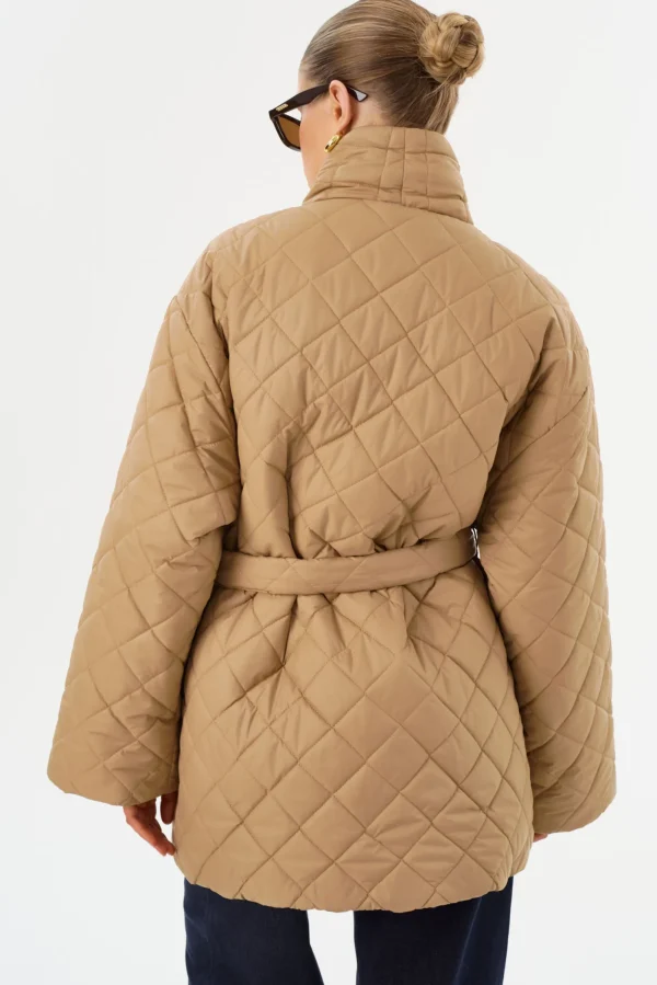 LAMARQUE Coats&Jackets | VERICA | Quilted Jacket Mocha