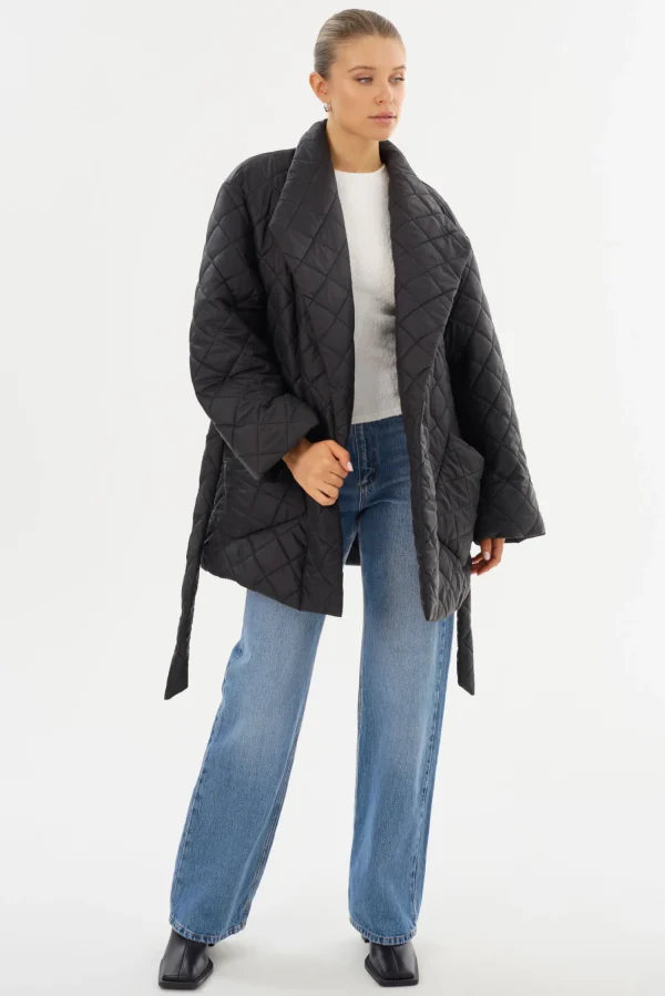 LAMARQUE Coats&Jackets | VERICA | Quilted Jacket Black