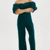 LAMARQUE Dresses | Pants&Shorts | VLADANA | Faux Leather Jumpsuit Dark Jade