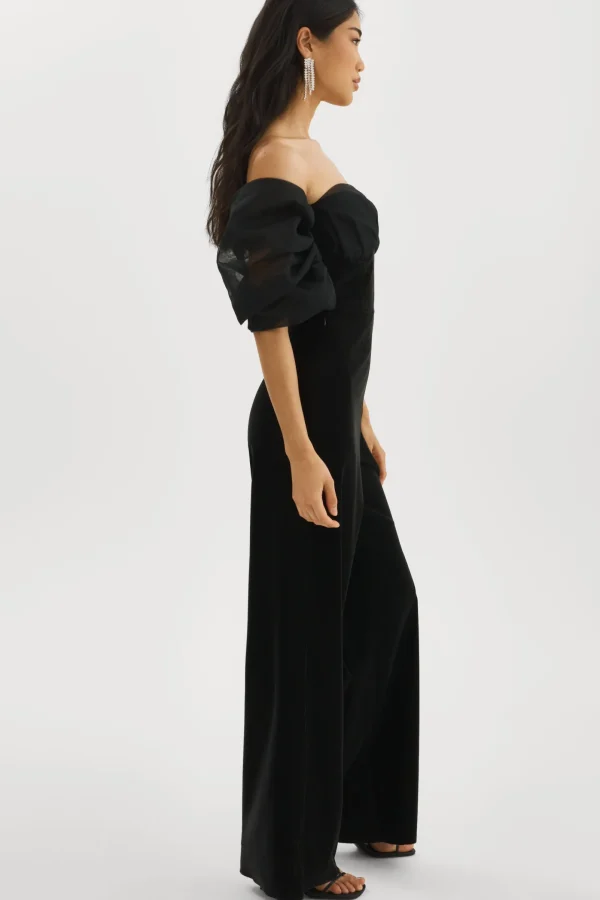 LAMARQUE Dresses | Pants&Shorts | VLADANA | Faux Leather Jumpsuit Black