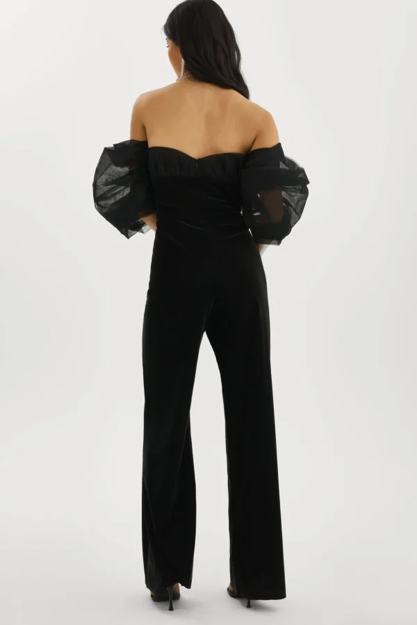LAMARQUE Dresses | Pants&Shorts | VLADANA | Faux Leather Jumpsuit Black