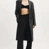 LAMARQUE Coats&Jackets | WILHELMINA | Leather Trench Black