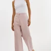 LAMARQUE Pants&Shorts | YAREN | Leather Pants Rose