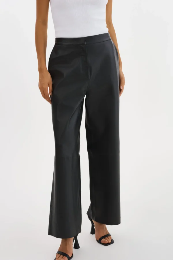 LAMARQUE Pants&Shorts | YAREN | Leather Pants Black