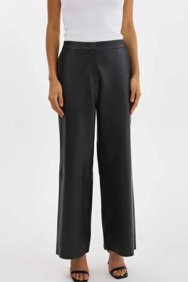 LAMARQUE Pants&Shorts | YAREN | Leather Pants Black