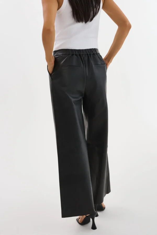 LAMARQUE Pants&Shorts | YAREN | Leather Pants Black