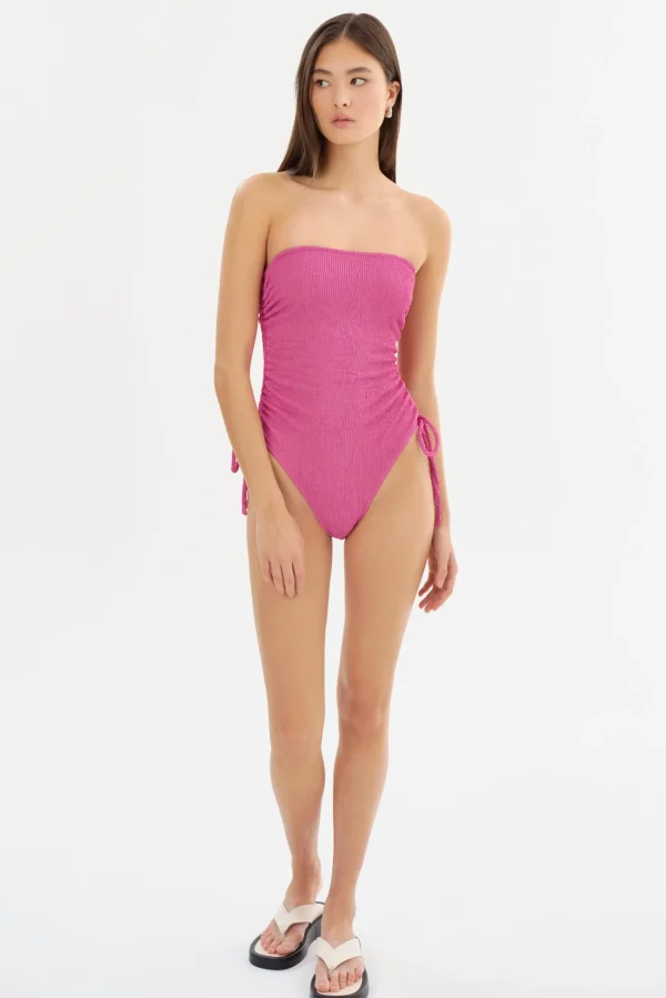 LAMARQUE Swim | ZARINA | Strapless Swimsuit Berry
