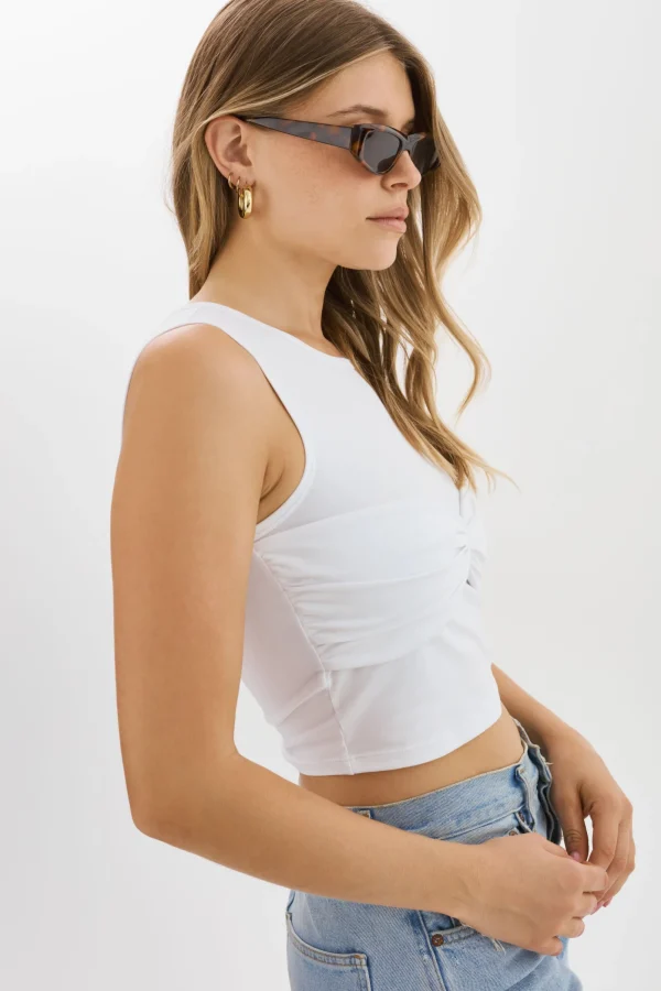 LAMARQUE Tops | ZINA | Tank Top White